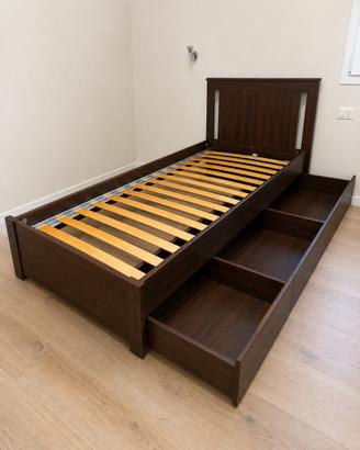 Letto singolo IKEA SONGESAND 90x200  pari al nuovo