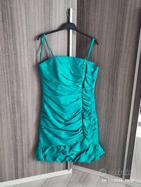 Vestito da cerimonia verde 