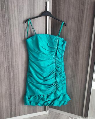 Vestito da cerimonia verde 