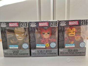 3 Funko minis Marvel 