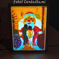 Litofania a colori personalizzabile