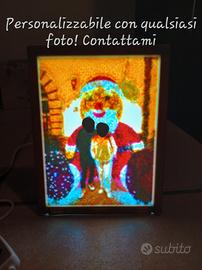 Litofania a colori personalizzabile
