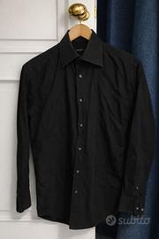 Camicia Nera Harrison & Son - Taglia M - Vissuta