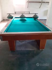 Biliardo già smontato