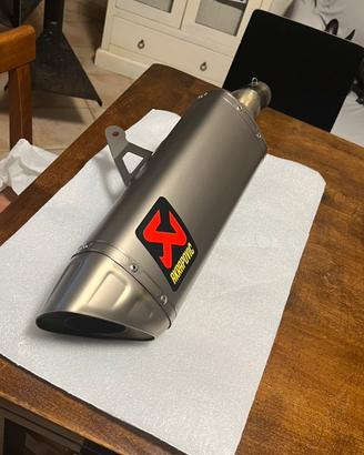 Scarico completo akrapovic titanio yamaha R9/MT09