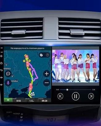 Autoradio navigatore toyota rav4 carplay wifi