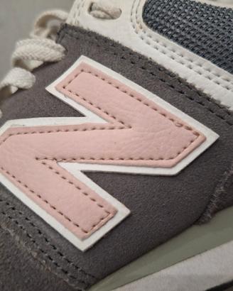 New Balance 574 Grigia e Rosa  numero 41