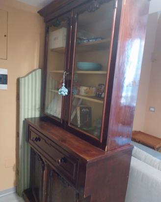 Vetrinetta mogano fine 800
