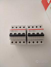 Lotto 2 Pezzi Interruttori Magnetotermici ABB S254