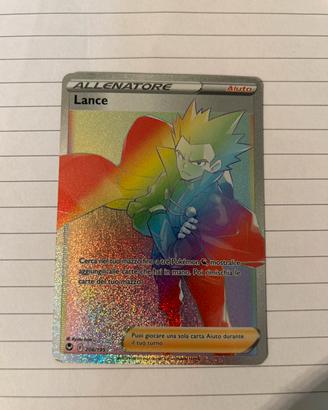 Carta Pokemon allenatore Lance
