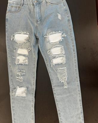 Jeans AMIRI Distressed Light Wash