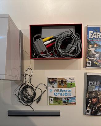 Wii + Giochi (senza telecomando)