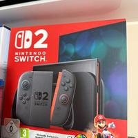 Switch 2 con custodia
