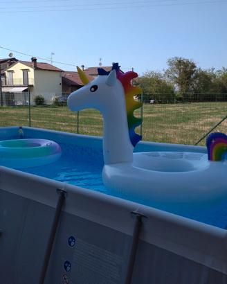 Piscina Bestway 4x3x1m originale con scaletta