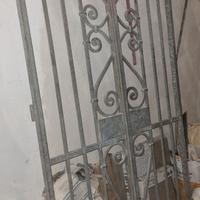 Cancello in ferro zincato