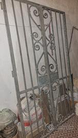 Cancello in ferro zincato