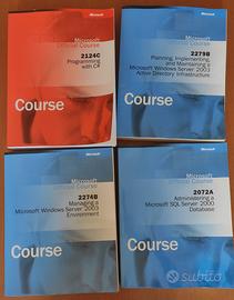 Lotto Libri Microsoft Course C#, Active Directory,