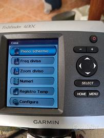 Ecoscandaglio Garmin Fishfinder 400C a colori