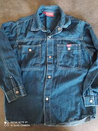 camicia  jeans bambino 6-7 anni