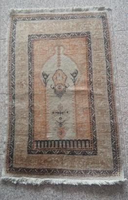 Antico Tappeto turco Hereké lana e seta 99 x 61