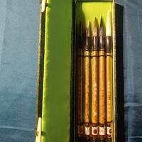 Set Pennelli Calligrafia Cinese 5 Pezzi con Scatol
