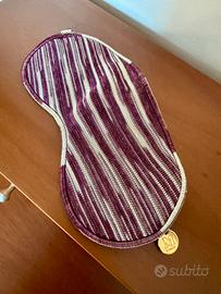 Mascherina occhi da viaggio Missoni in maglia