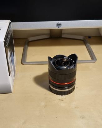 Samyang 8mm Fish EYE UMC f/2.8 Canon M