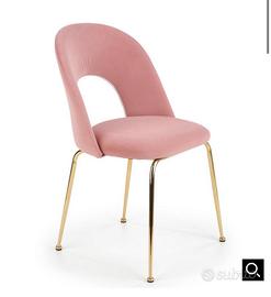 Set di 2 sedie SKLUM modello Glorys rosa