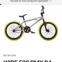 BMX Dechatlon Wipe 520 20 pollici