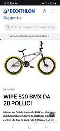 BMX Dechatlon Wipe 520 20 pollici