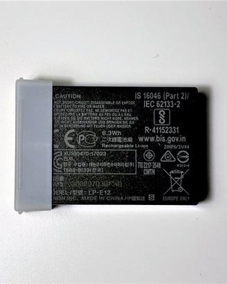 Batteria Originale Canon LP-E12 875 mAh