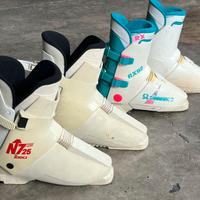 2 paia scarponi sci Nordica/Sanmarco tg. 27.5/25.5