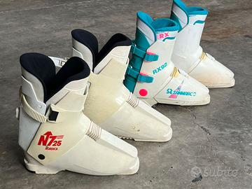 2 paia scarponi sci Nordica/Sanmarco tg. 27.5/25.5