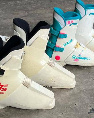 2 paia scarponi sci Nordica/Sanmarco tg. 27.5/25.5