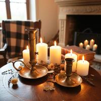 Candelabri vintage fine 800 