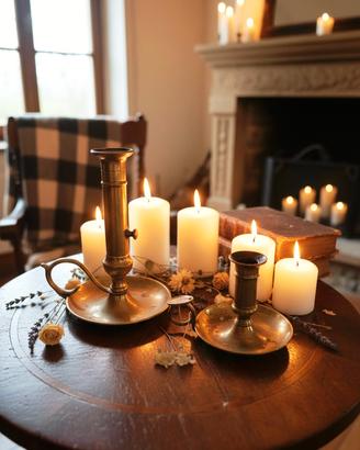 Candelabri vintage fine 800 