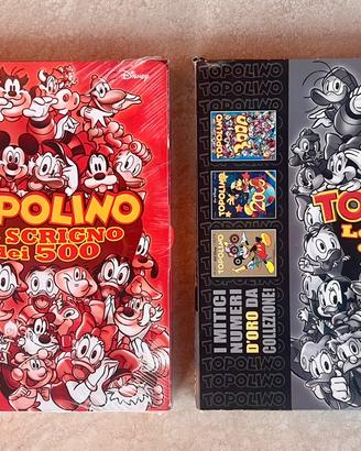 Topolino Lo Scrigno dei 500 e Lo Scrigno dei 1000