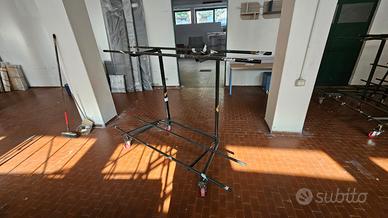 Carrello cesta gabbia porta arredi divani