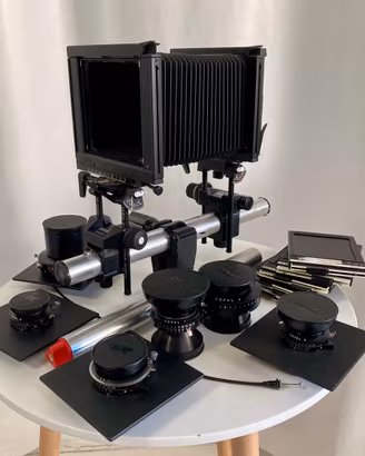 Kit banco ottico Sinar F2