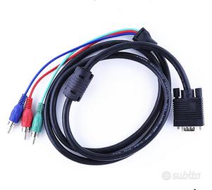 Cavo VGA VS RCA e scart