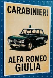 Alfa Romeo GIulia dei Carabinieri