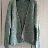 Morbidissimo cardigan donna mohair 