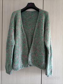  Morbidissimo cardigan donna mohair 