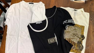 Set quattro maglie in cotone