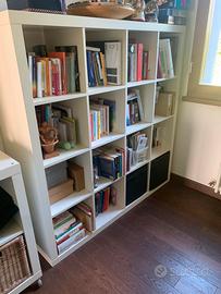 Libreria scaffale ikea 4x4 bianco