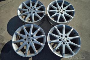 Cerchi In Lega Da 17" Per Mercedes Classe B W245