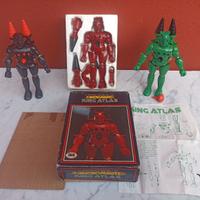 micronauti robot vintage king atlas green baron ka