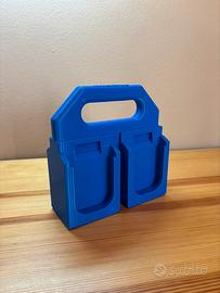 Porta batterie Makita 4x 18V PETG super resistente