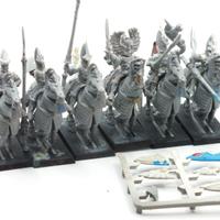 Elmi d'argento cavalieri Elfi alti Warhammer 6th