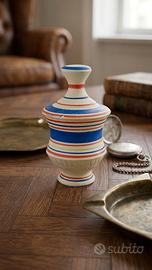 Barattolo Contenitore Artigianale Vintage 12cm
